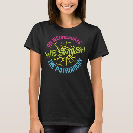 家父長制フェミニズムの女性解放運動 Tシャツ (正面)