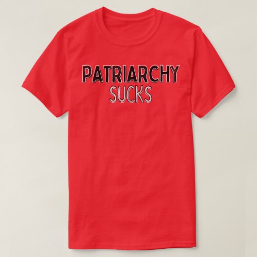 家父長制最低度 Tシャツ (デザイン正面)