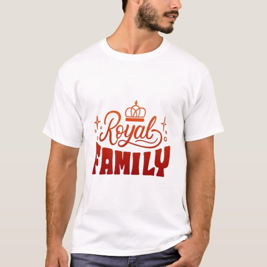 家王室の族 Tシャツ (正面)