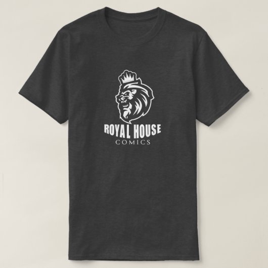 家王室の漫画Tシャツ Tシャツ (デザイン正面)
