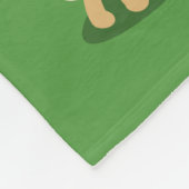 家畜のギンガムのフランネル毛布 フリースブランケット (角)