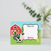 家畜のサンキューカード サンキューカード (スタンド正面)