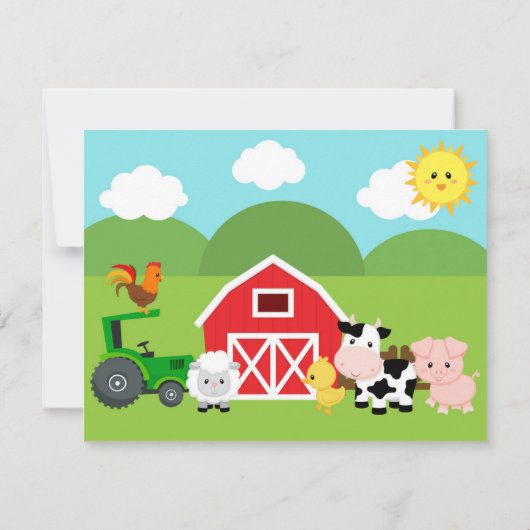 家畜のサンキューカード サンキューカード (裏面)