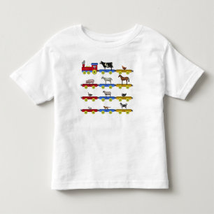 家畜の列車 トドラーTシャツ