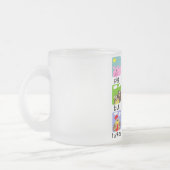 家畜のTシャツおよびギフト フロストグラスマグカップ (左)