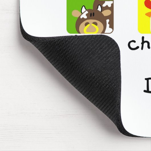 家畜のTシャツおよびギフト マウスパッド (コーナー)