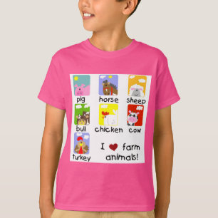 家畜のTシャツおよびギフト Tシャツ