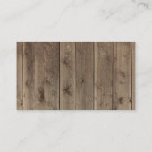 家畜はベビーのベビーシャワーの挿入物のために予約します エンクロージャーカード (裏面)