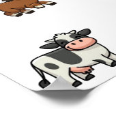 家畜コレクション ポスター (角)