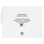 "家畜シュートで降ります"は (裏面横)