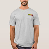 家畜スタイリッシュ馬 Tシャツ (正面)