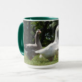 家畜化されたゲーゼのガグル マグカップ (正面左)