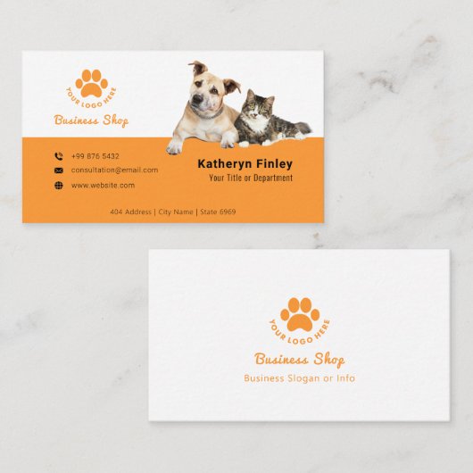 家畜商店 |ミニマモダンリスト事業 名刺 (正面/裏面)