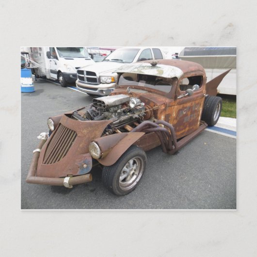 家畜捕獲入りラストバケツ ポストカード (正面)