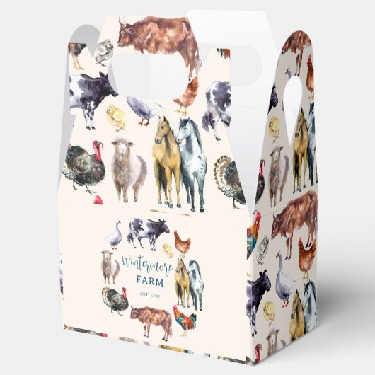 家畜水彩農場事業アイボリー フェイバーボックス (オープン)