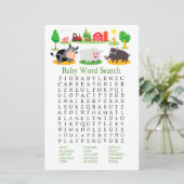 家畜赤ちゃんシャワー語検索ゲーム (スタンド正面)