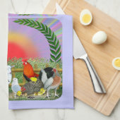 家畜 キッチンタオル (四つ折り)