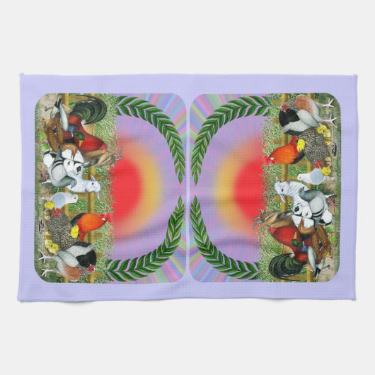 家畜 キッチンタオル (横)