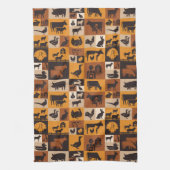 家畜 キッチンタオル (縦)