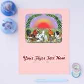 家畜 チラシ (シングル)