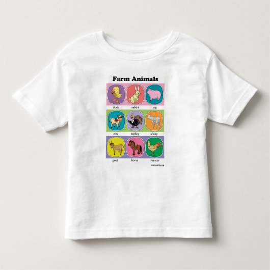 家畜 トドラーTシャツ (正面)