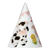 家畜、パーティー動物誕生日 パーティーハット (左)