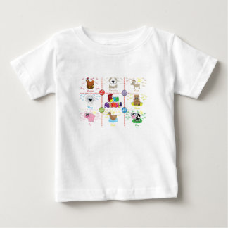 家畜 ベビーTシャツ