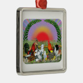 家畜 メタルオーナメント (右)