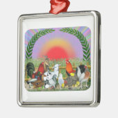 家畜 メタルオーナメント (左)