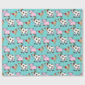 家畜 ラッピングペーパー (フラット)