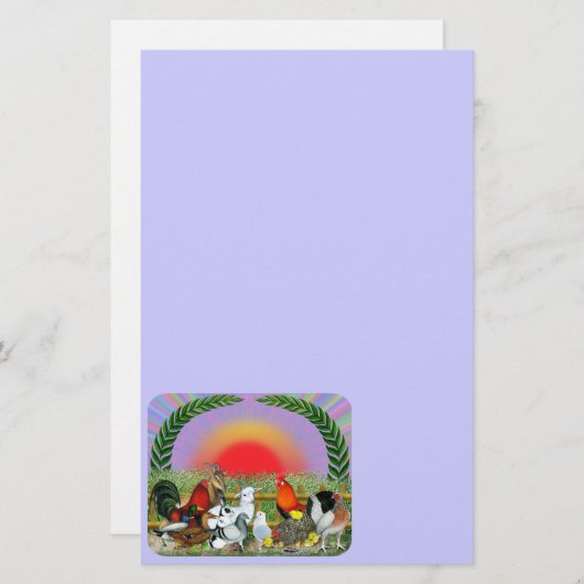 家畜 便箋 (正面/裏面)