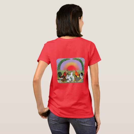 家畜 Tシャツ (裏面フル)