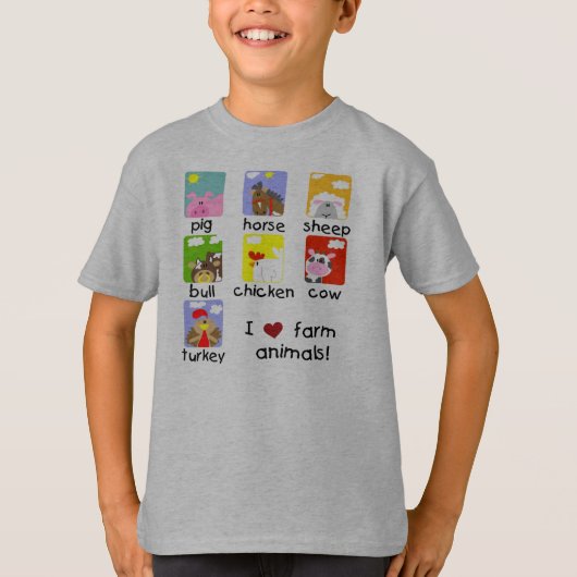 家畜 Tシャツ (正面)