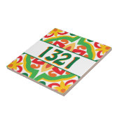 家番号はアズレホス、装飾柄は タイル (側面)