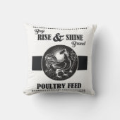家禽のライズとシャイン食べ物を与え クッション (正面)