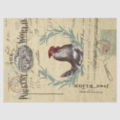 家禽の世界エフェメラ分離組織 薄葉紙 (正面)