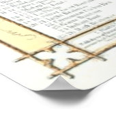 家禽品種1868 ポスター (角)