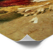 家禽市場， 1885 ポスター (角)