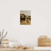 家禽市場， 1885 ポスター (キッチン)