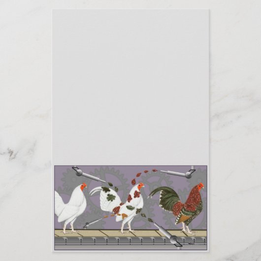 家禽画家 便箋 (正面)