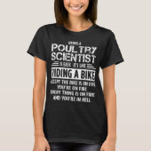 家禽科学者 Tシャツ (正面)