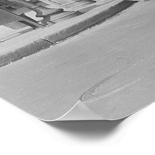 家禽類の配達トラック, 1926.ヴィンテージ写真 ポスター (角)