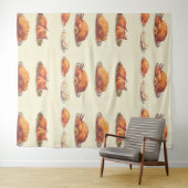 家禽:ローストフォール、ローストガチョウ、ローストトルコ タペストリー (インサイチュ(横))