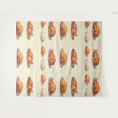 家禽:ローストフォール、ローストガチョウ、ローストトルコ タペストリー (正面(横))