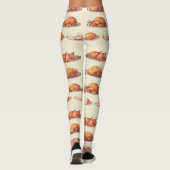 家禽:焼き鳥、焼き鳥、焼き鳥 レギンス (裏面)