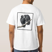 家系図のハゲワシ Tシャツ (裏面)