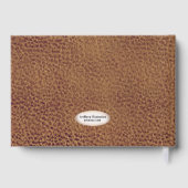 家系図の名字の本 ゲストブック (裏面)