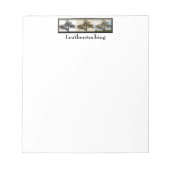 家系図の姓のパーソナライズ可能な小さな研究 ノートパッド (正面)