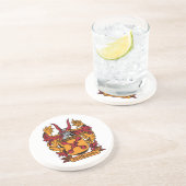 家紋の砂岩コースター コースター (側面)