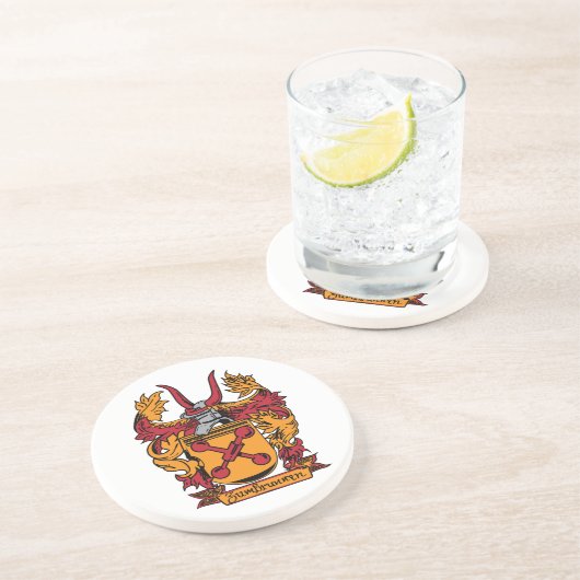 家紋の砂岩コースター コースター (側面)